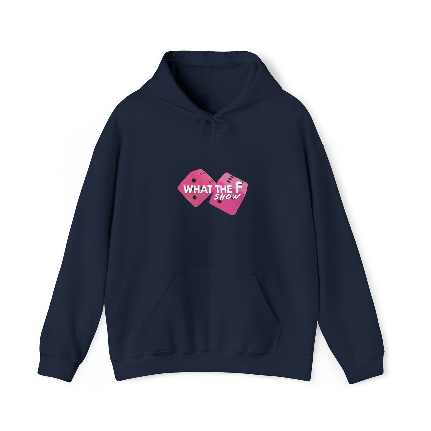 What The F Pink Dice Hoodie